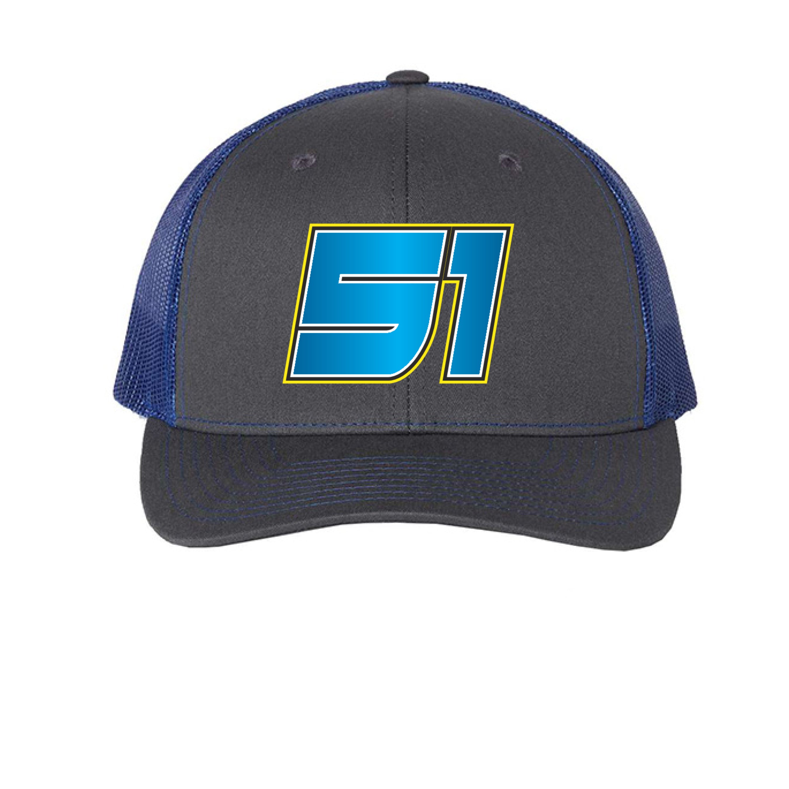 Charcoal/ Royal - FRONT